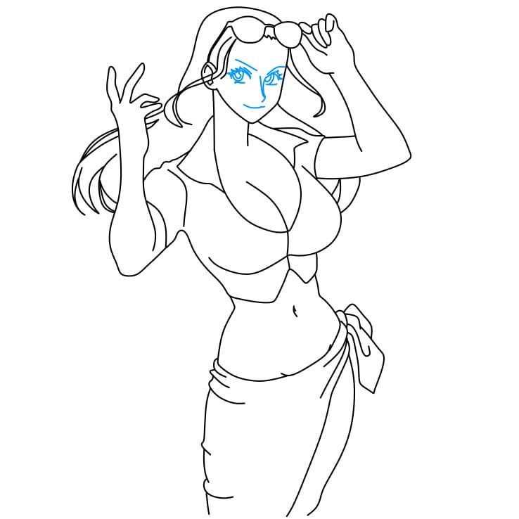 Nico Robin In Dragon Ball Is Really a One Piece Character